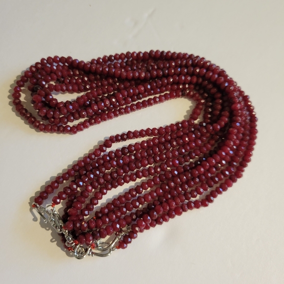 Natural Ruby Untreated Dainty Necklace - Picture 12 of 15